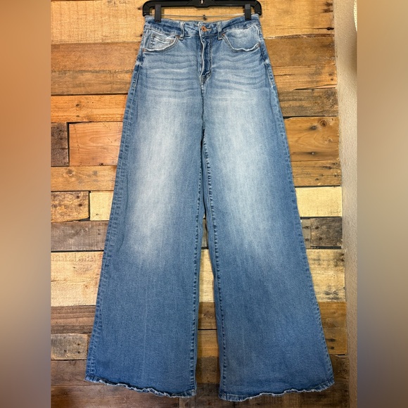 Special A Denim - Special A Medium Wash High Rise Super Wide Leg Jeans‎ size 5 (26)